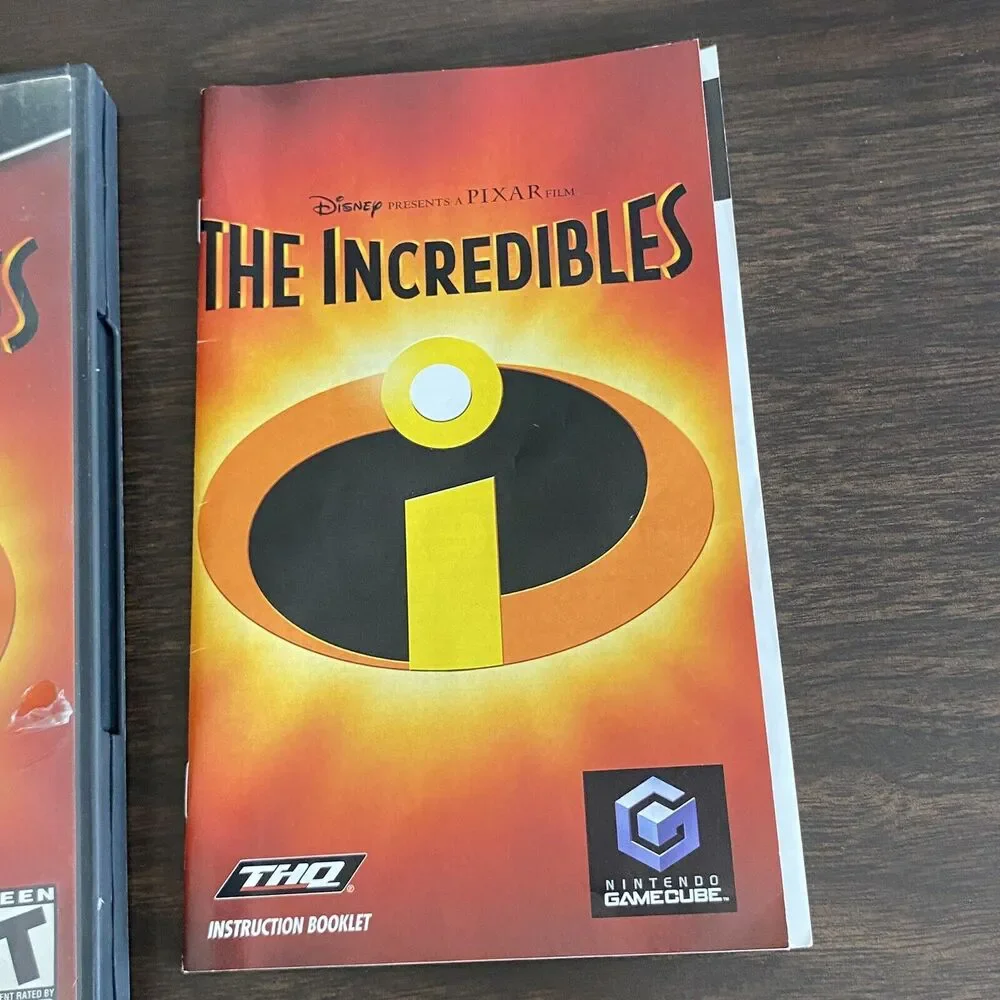 Incredibles (Nintendo GameCube, 2004) Disney Pixar Adventure Invisibility